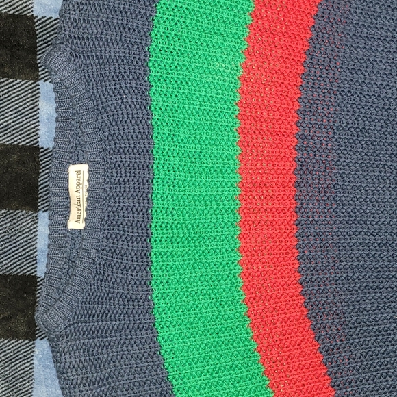 Y2k Made in USA. American Apparel. Knit sweater. - Picture 7 of 12